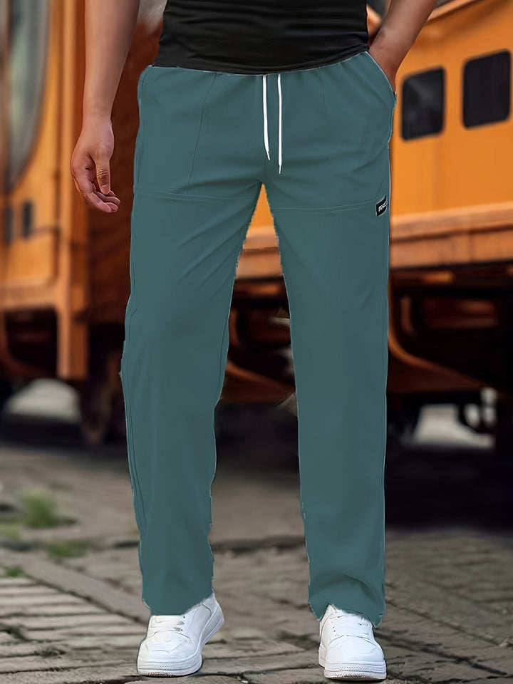 Cole | Relaxed Drawstring Tapered Pants