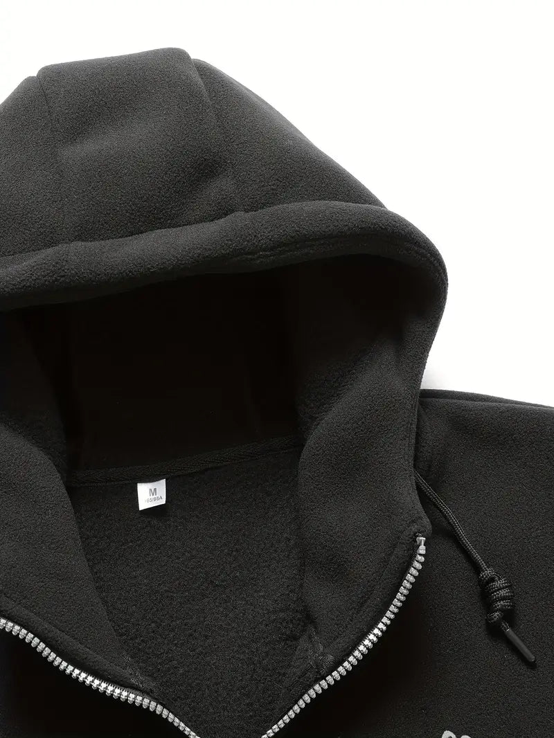 Aubin | Zip-Up Fleece Hoodie