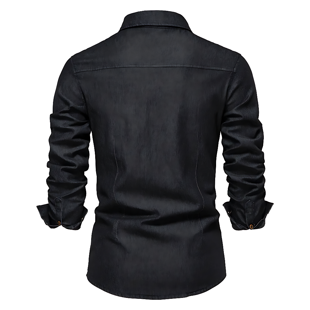 Richard | Classic Denim Long-Sleeve Shirt