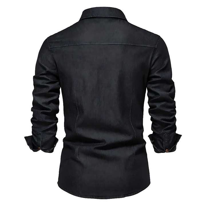 Richard | Classic Denim Long-Sleeve Shirt