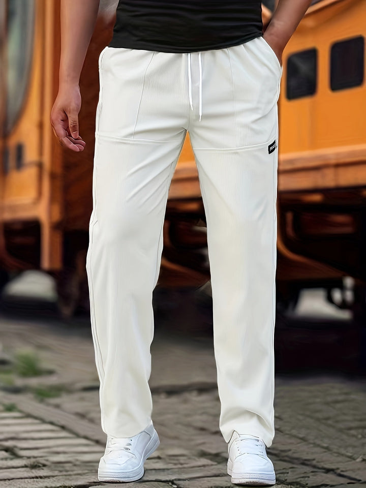 Cole | Relaxed Drawstring Tapered Pants