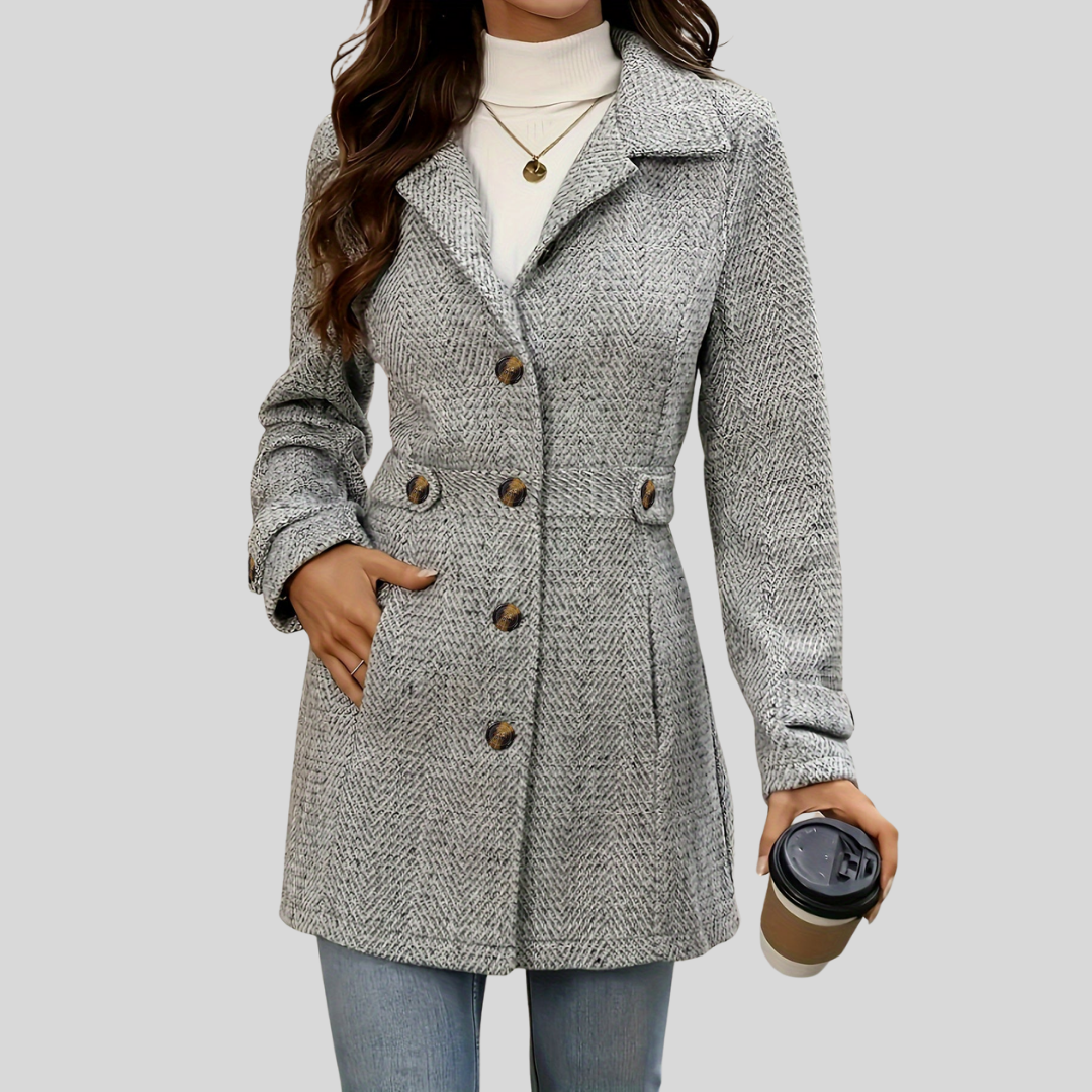Madison | Classic Houndstooth Coat