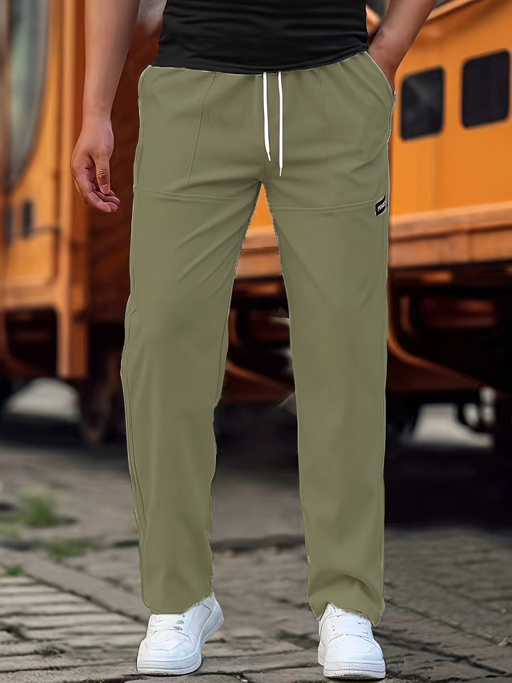 Cole | Relaxed Drawstring Tapered Pants