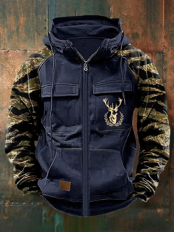 Jernard | Utility Zip-Up Hoodie