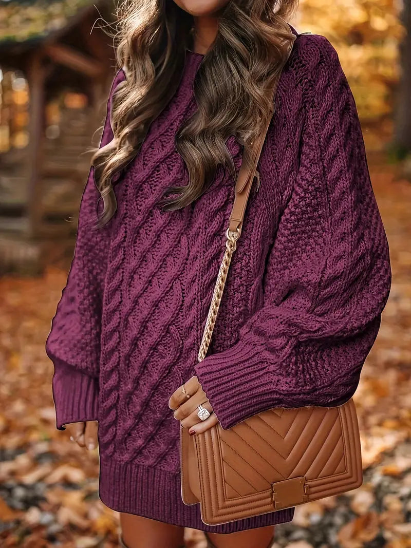Joelle - Long Sleeve Knitted Sweater