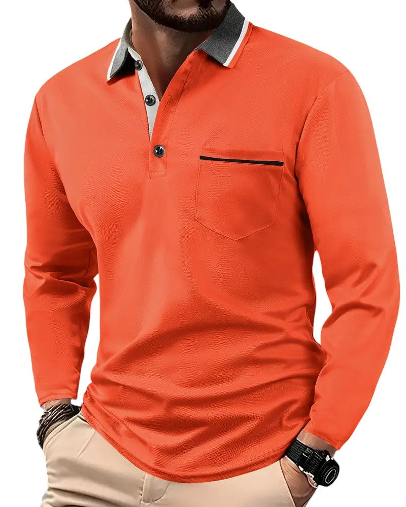 Arthur | Classic Long Sleeve Polo