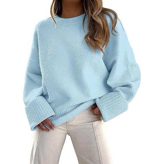 Stella | Long Sleeve Crewneck Sweater