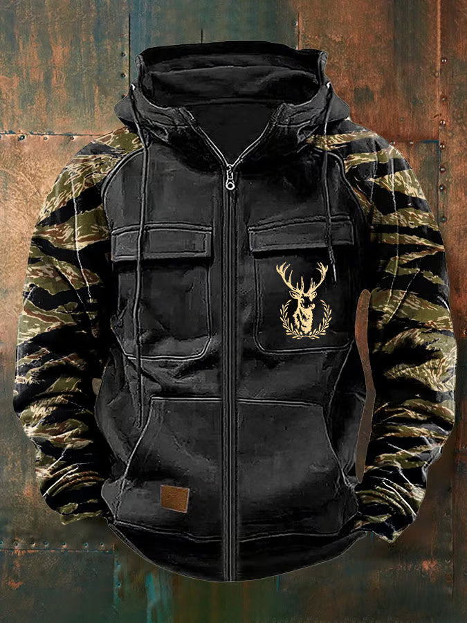 Jernard | Utility Zip-Up Hoodie