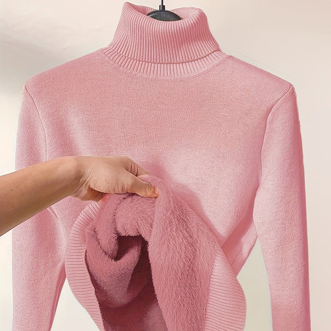 Zella | Soft Turtleneck Pullover Jumper