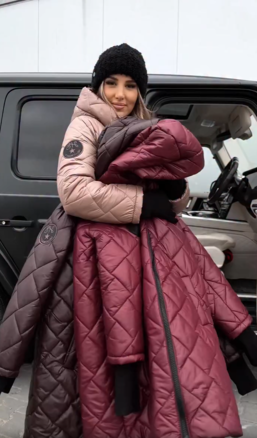 Angel | Elegant Padded Hooded Jacket