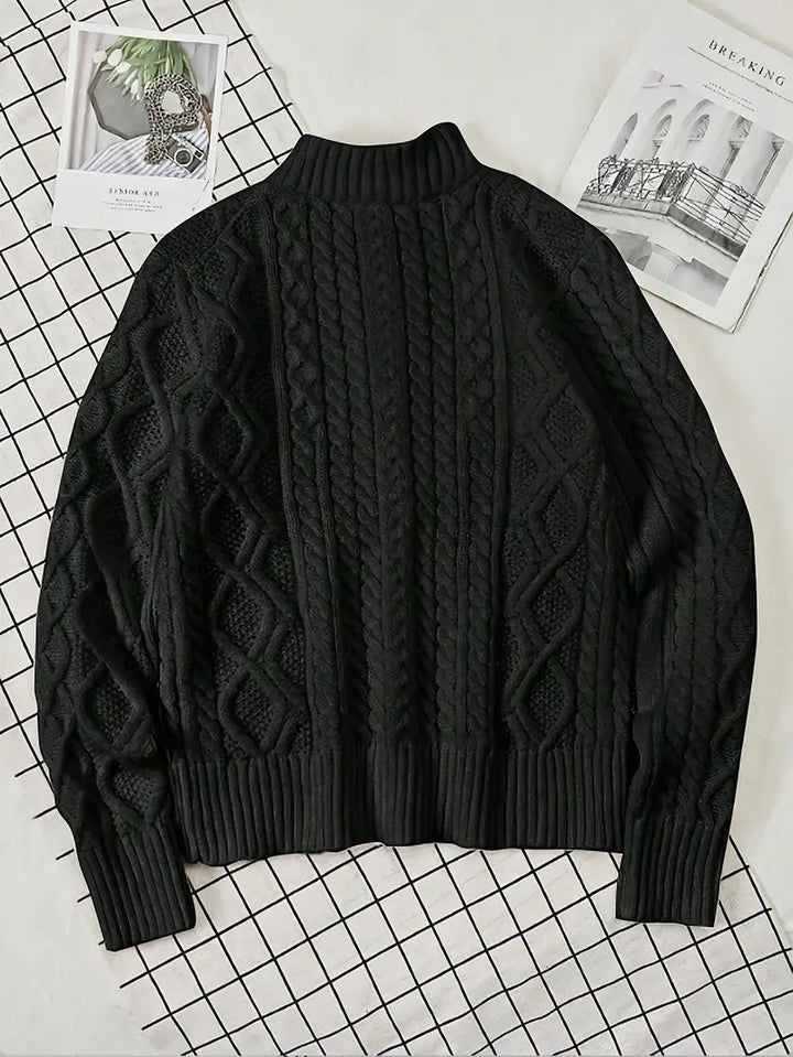 Rabada | Half-Zip Knitted Sweater