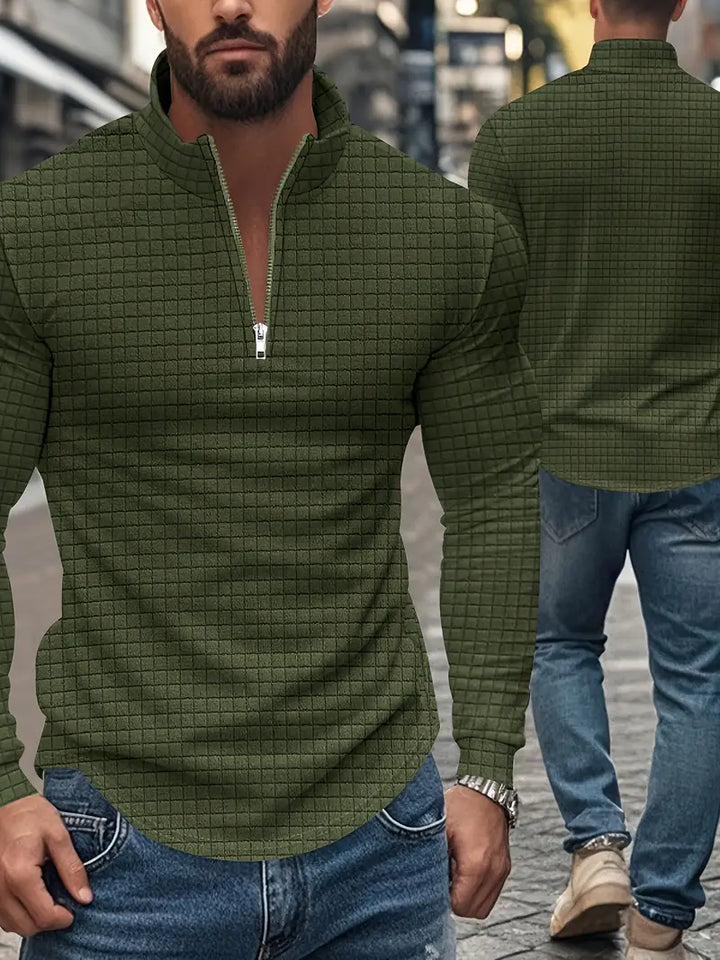 Jarryd | Half-Zip Long Sleeve Sweatshirt