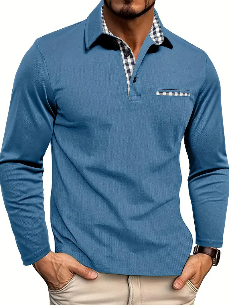 Vince | Long-Sleeve Polo Shirt