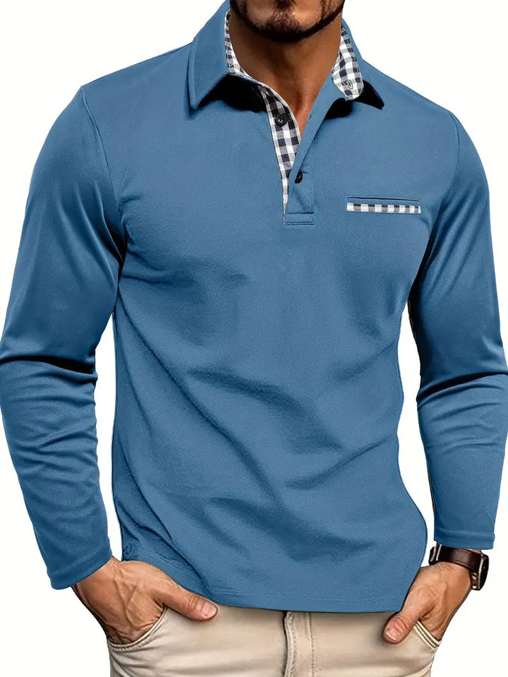 Vince | Long-Sleeve Polo Shirt