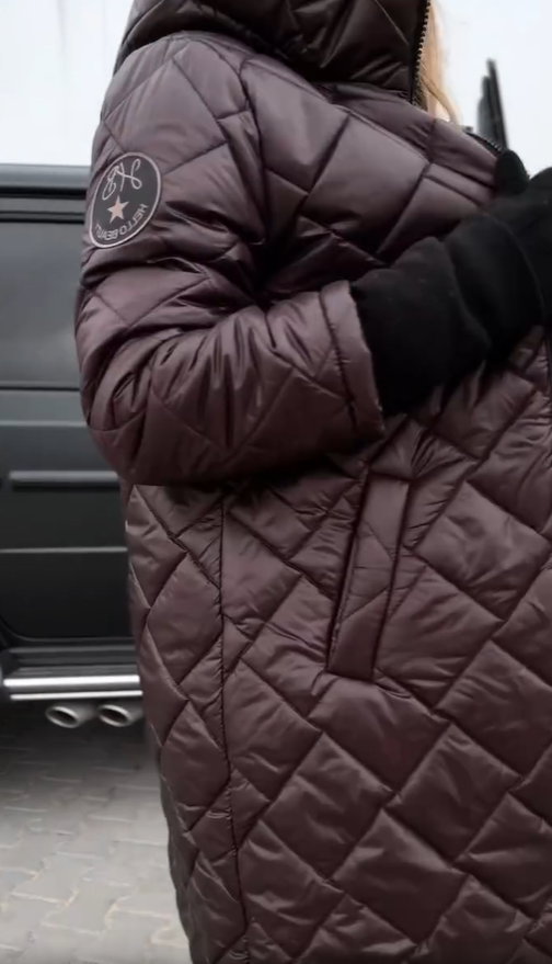 Angel | Elegant Padded Hooded Jacket