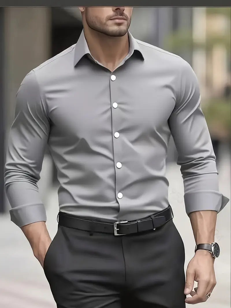 Marlon - Breathable Long Sleeve Shirt