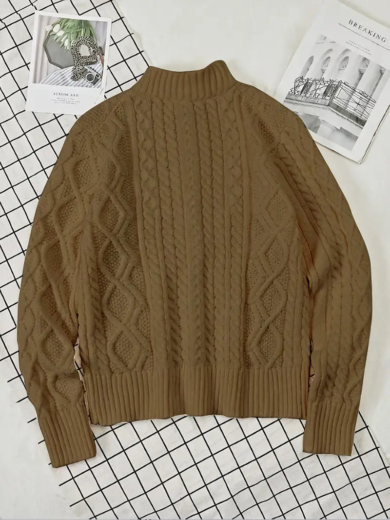 Rabada | Half-Zip Knitted Sweater