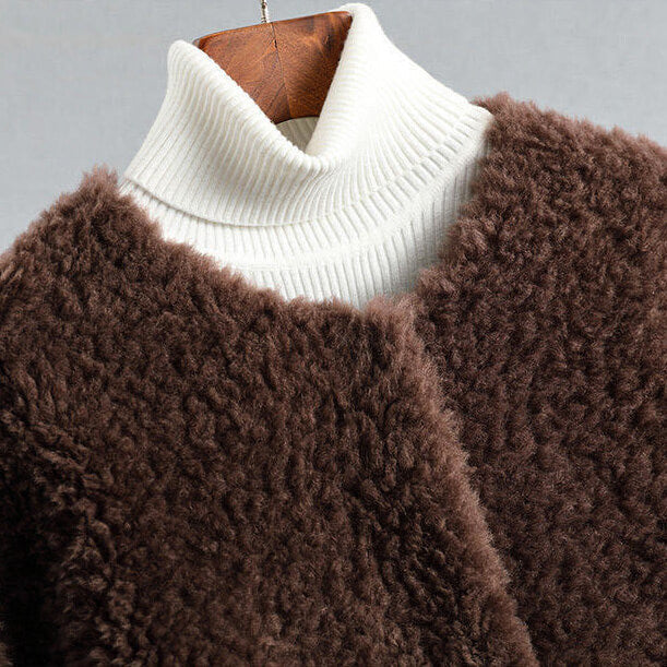 Minette™ | Elegant Faux Fur Teddy Coat