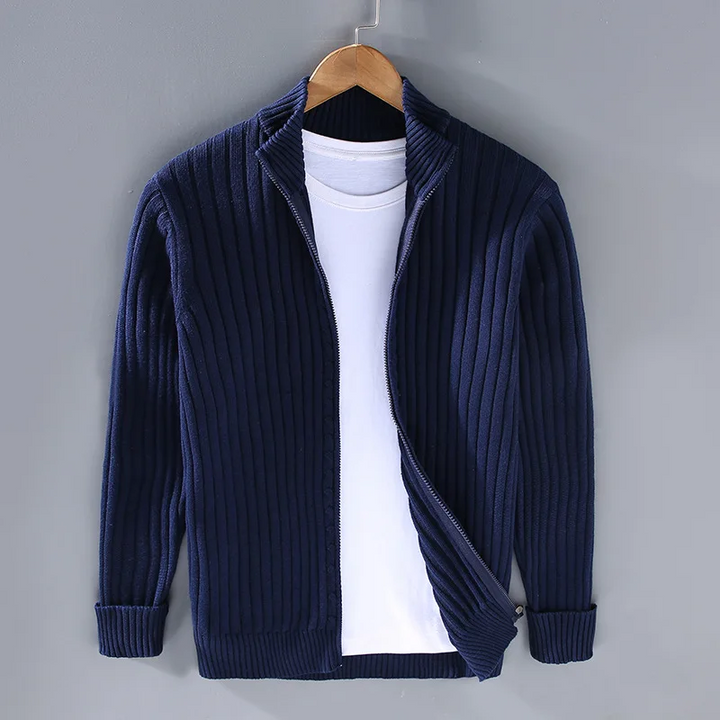 Christopher™ | Refined Zip Cardigan