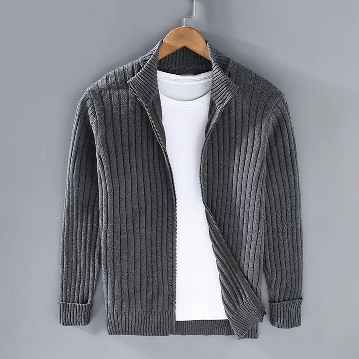 Christopher™ | Refined Zip Cardigan