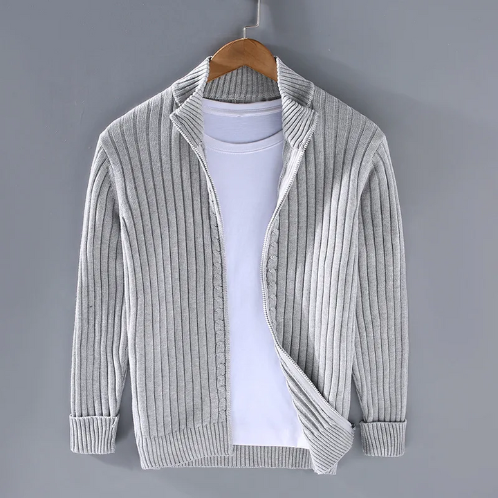 Christopher™ | Refined Zip Cardigan