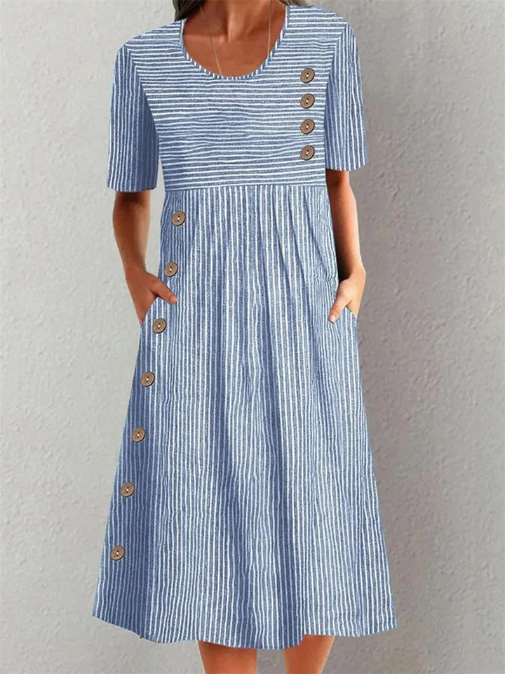 Elsa | Striped Summer Dress
