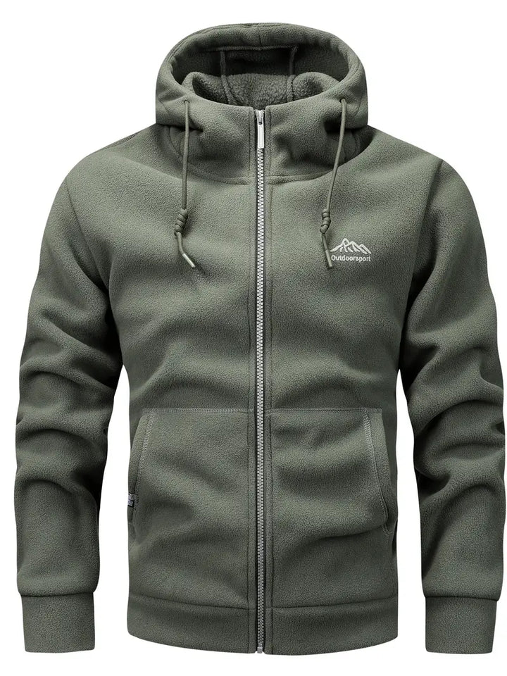 Aubin | Zip-Up Fleece Hoodie
