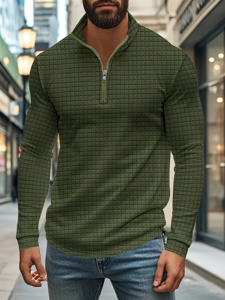 Jarryd | Half-Zip Long Sleeve Sweatshirt