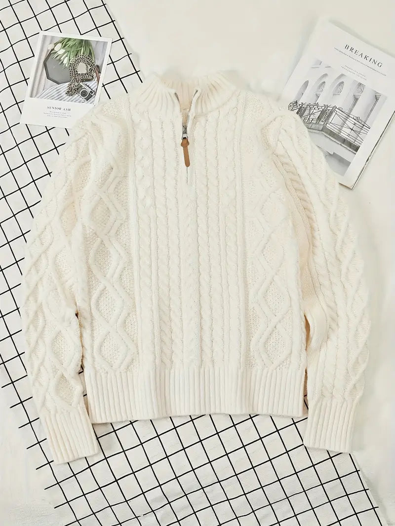Rabada | Half-Zip Knitted Sweater