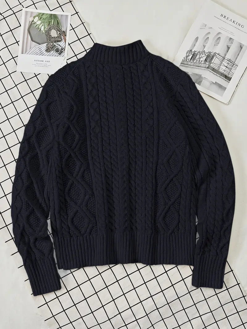 Rabada | Half-Zip Knitted Sweater