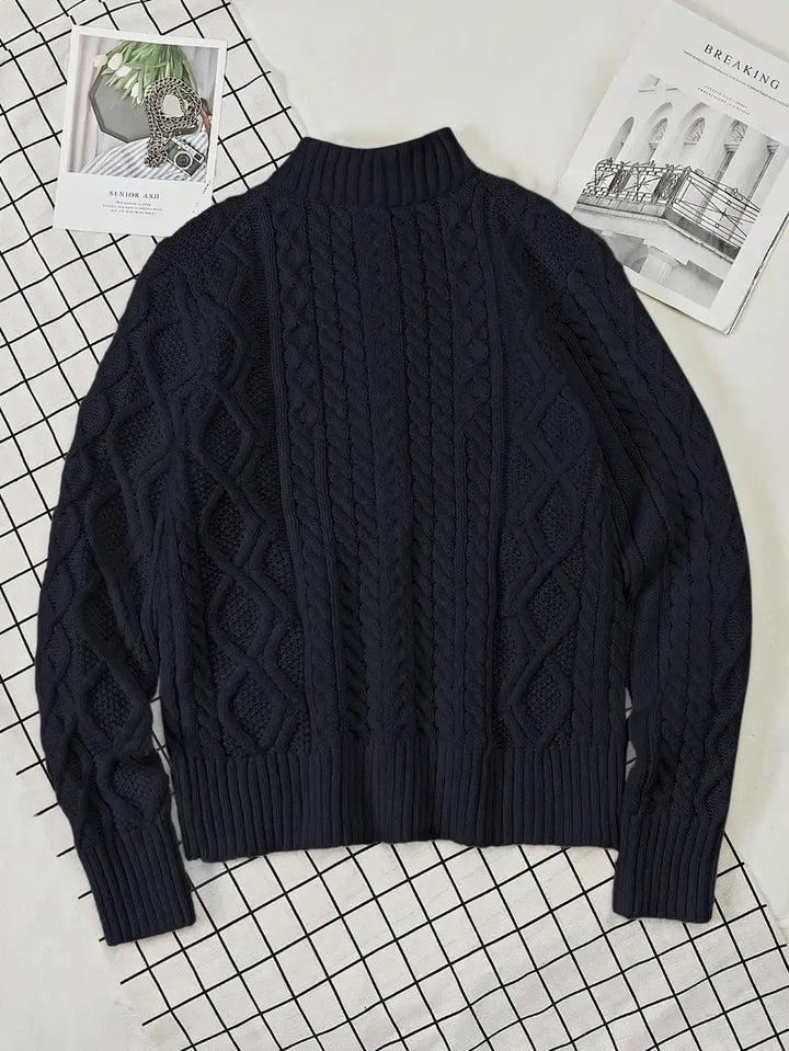 Rabada | Half-Zip Knitted Sweater