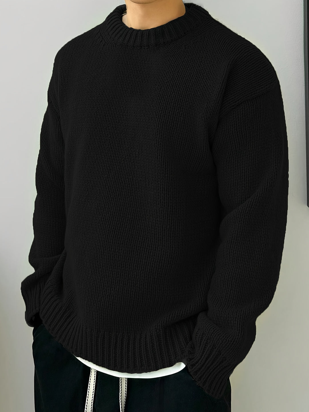 Luuk | Loose Fit Long Sleeve Sweater
