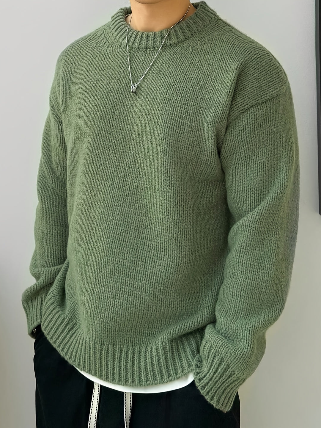Luuk | Loose Fit Long Sleeve Sweater