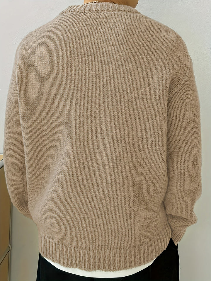 Luuk | Loose Fit Long Sleeve Sweater