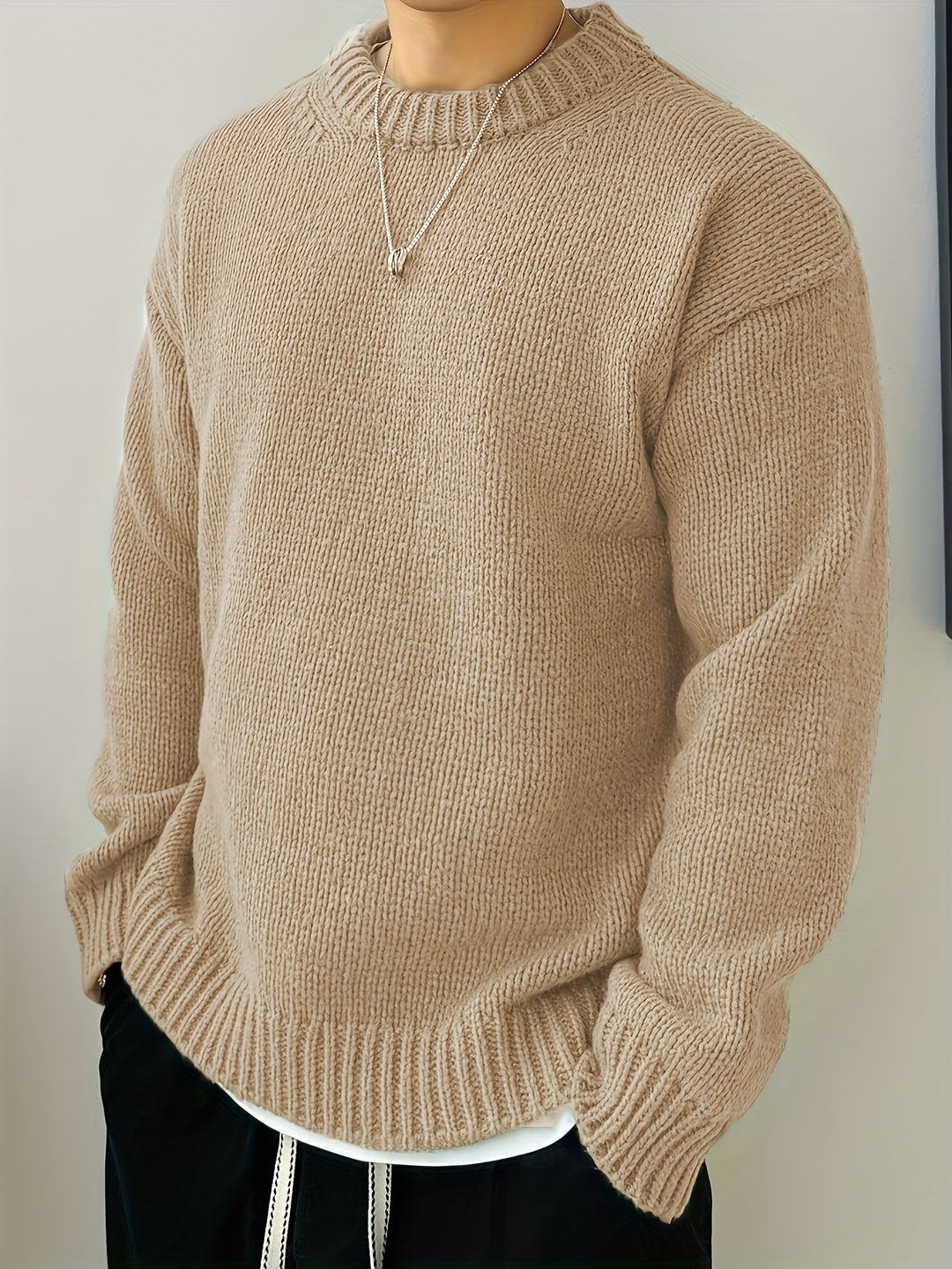 Luuk | Loose Fit Long Sleeve Sweater
