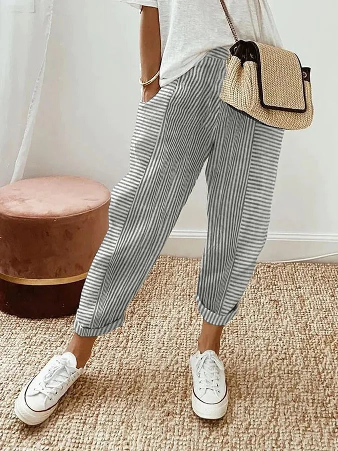 Solène | Striped Lore Pants
