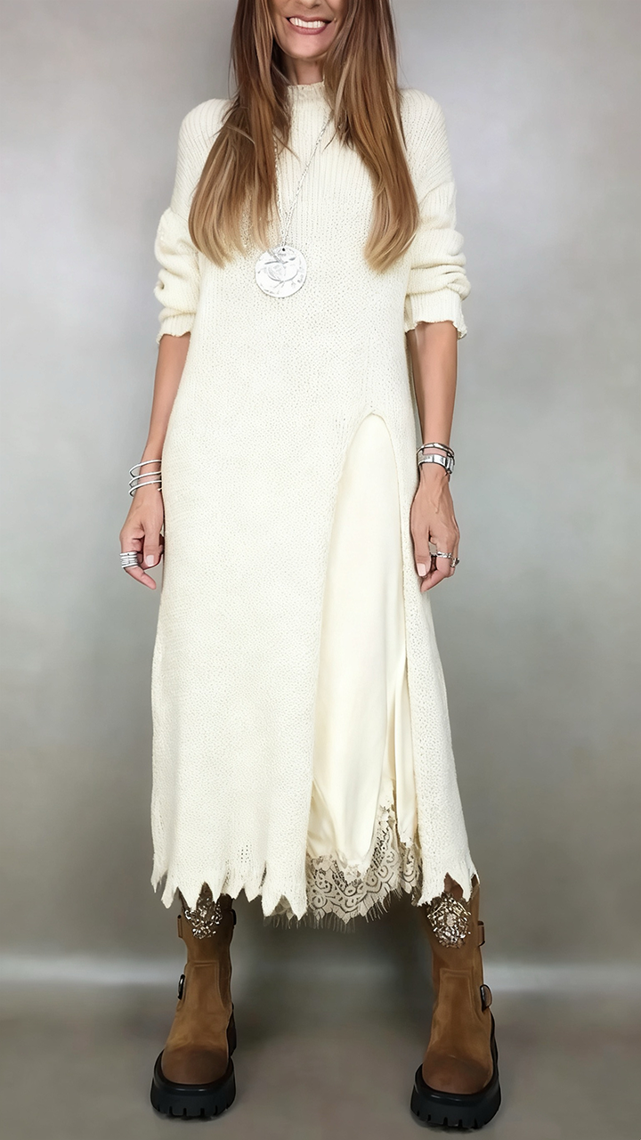 Anarise | Elegant Casual Maxi Dress