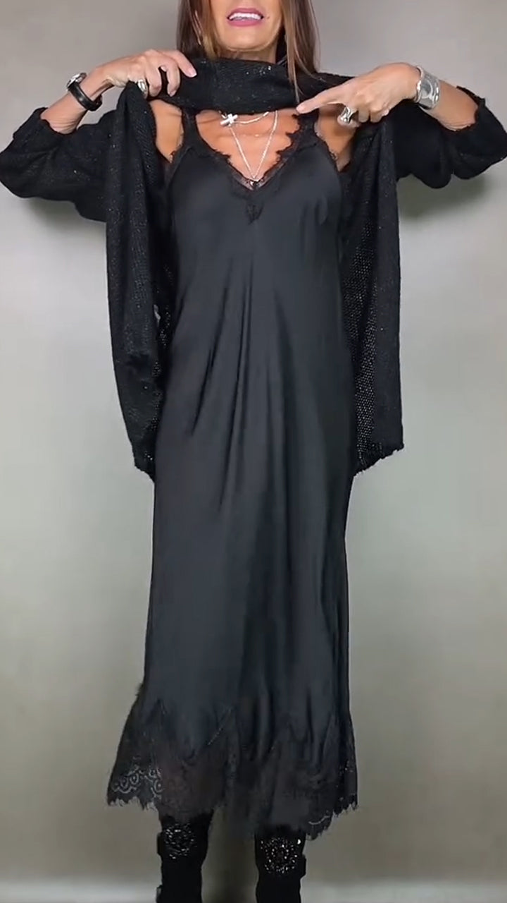 Anarise | Elegant Casual Maxi Dress