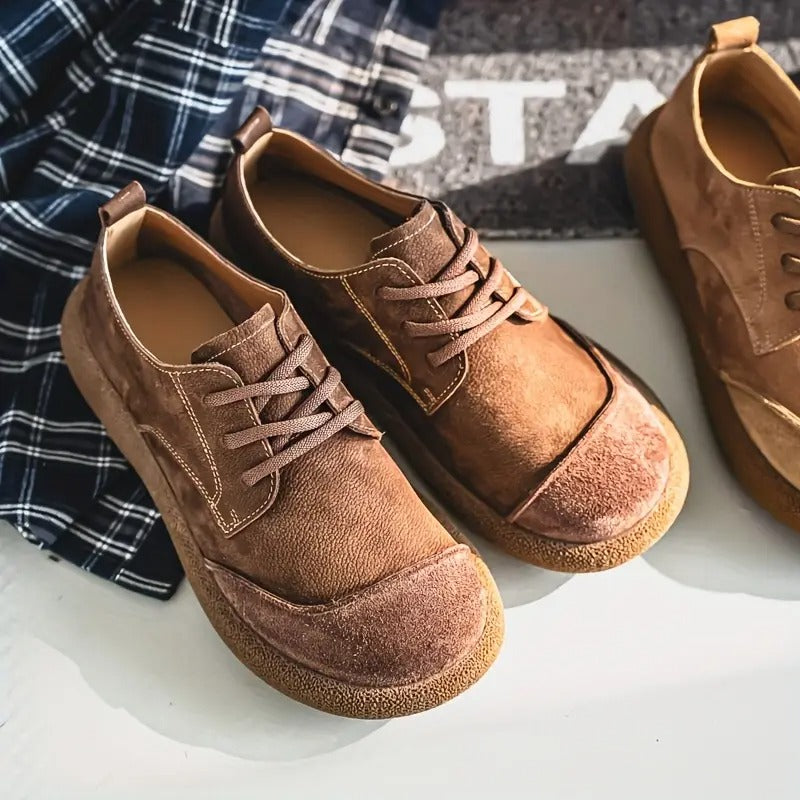 Malan | Orthopedic Leather Shoes