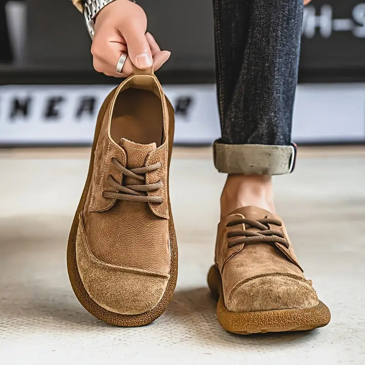 Malan | Orthopedic Leather Shoes