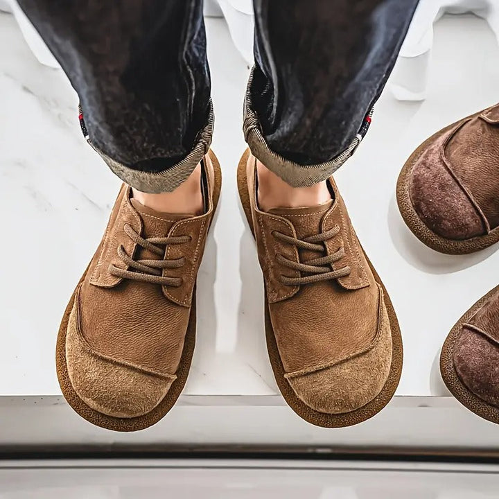 Malan | Orthopedic Leather Shoes