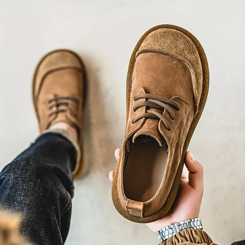 Malan | Orthopedic Leather Shoes