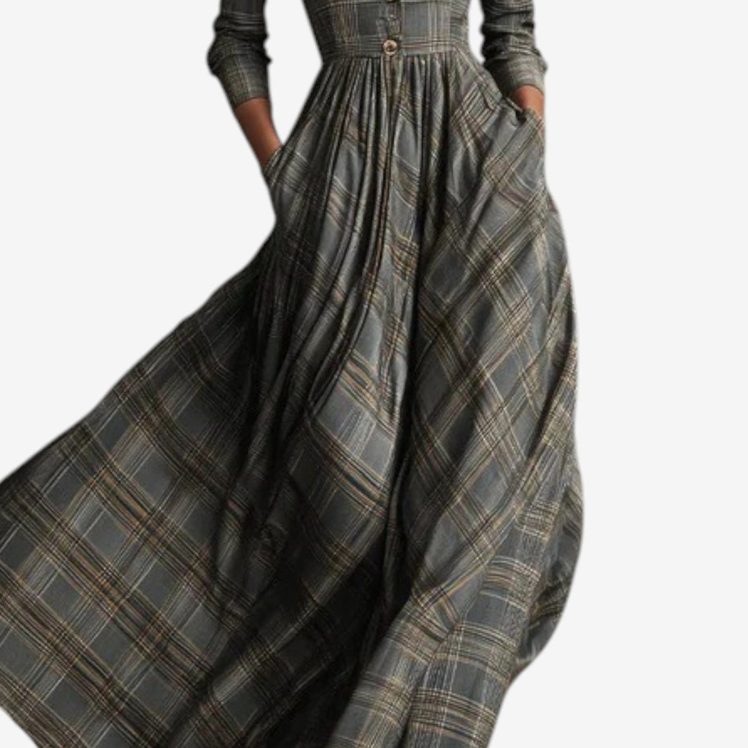 Laila | Chic Check Dress