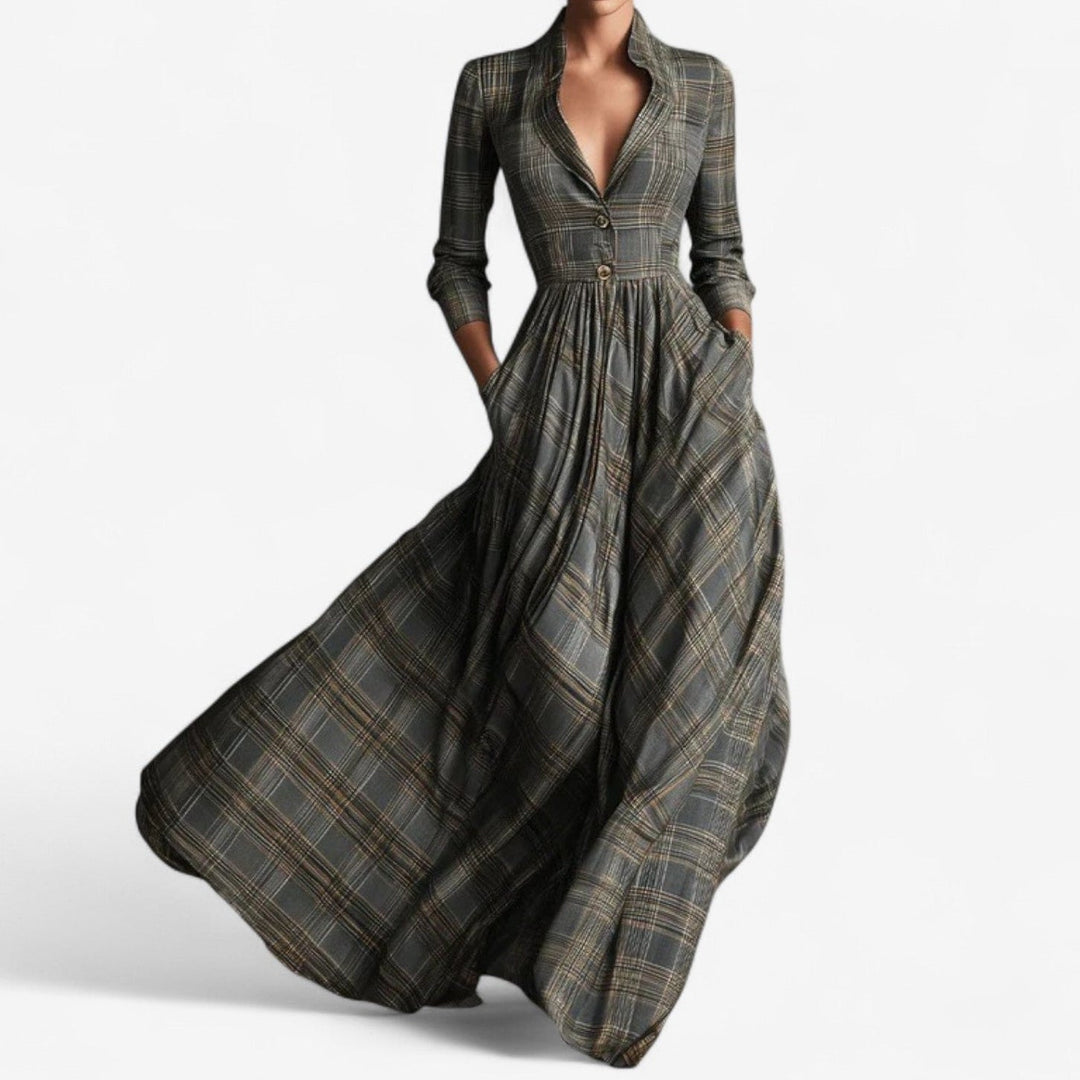 Laila | Chic Check Dress