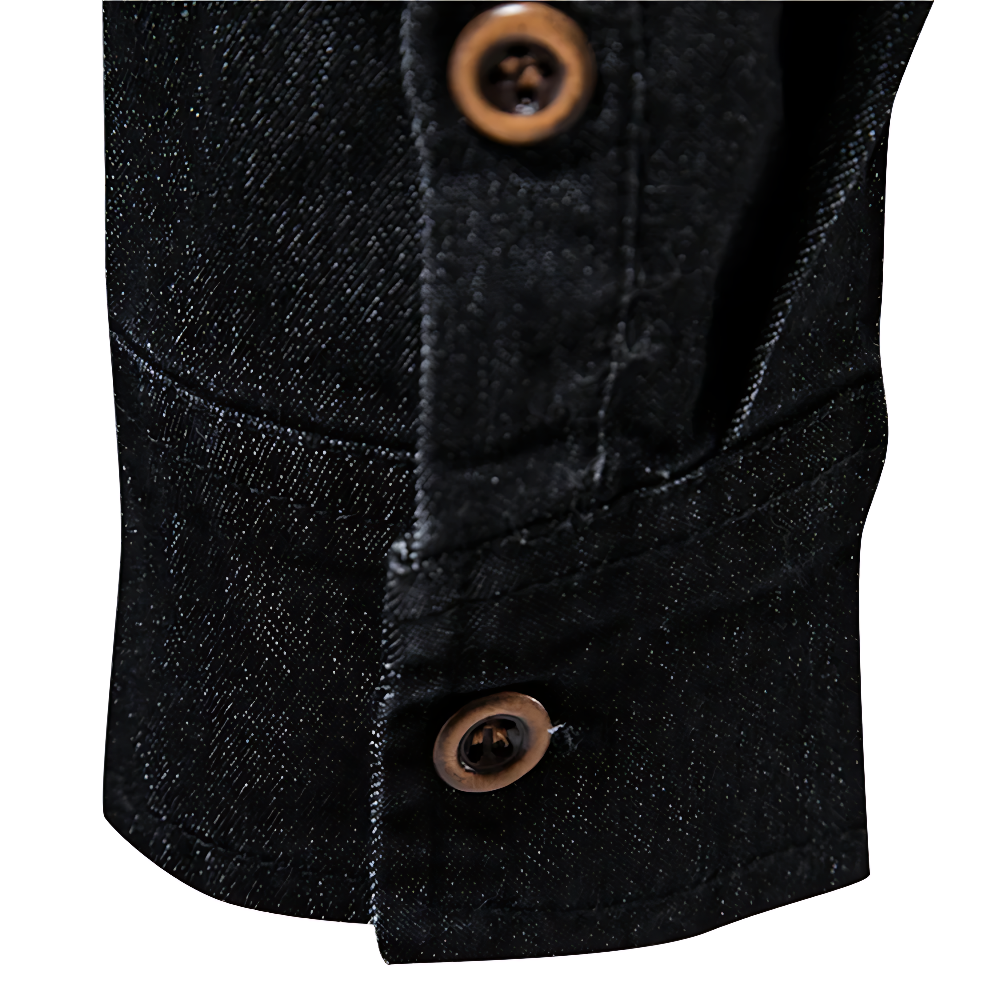 Richard | Classic Denim Long-Sleeve Shirt