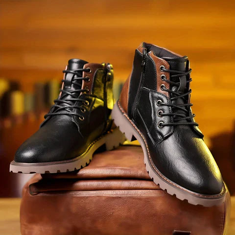 Jethro | Lace-Up Ankle Boots