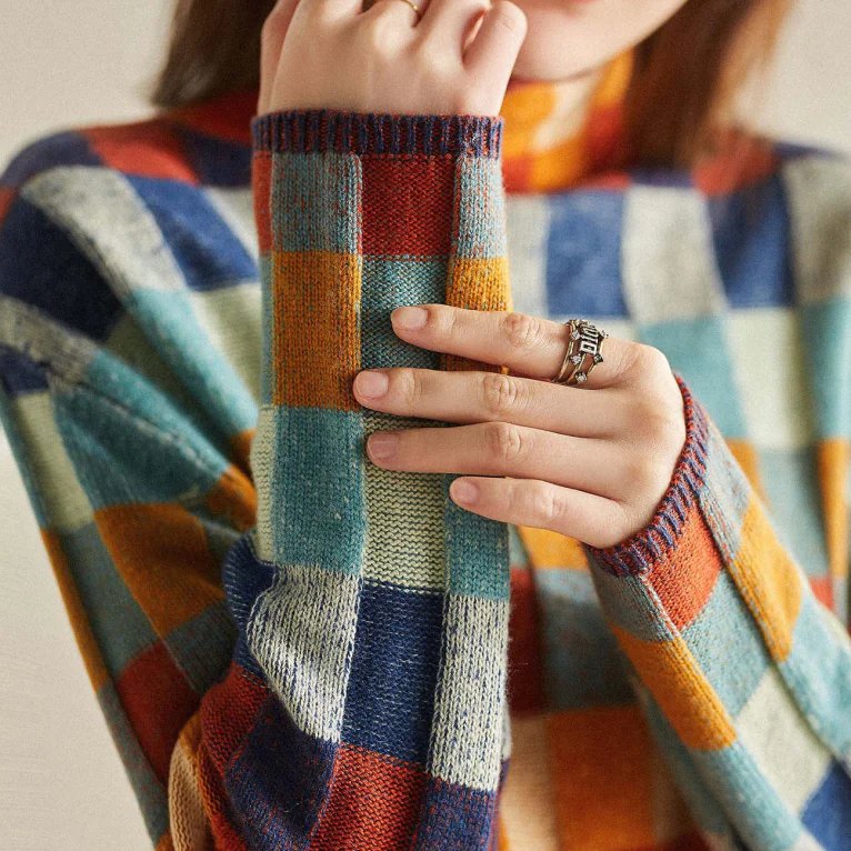 Polly | Pull VanGogh Warm in Deluxe Cashmere