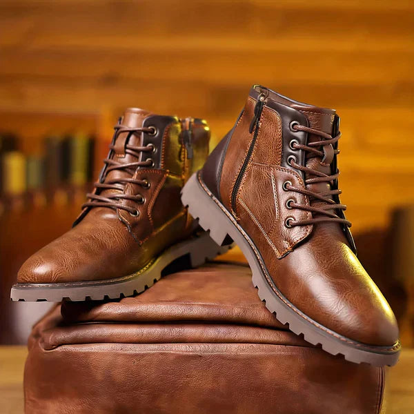 Jethro | Lace-Up Ankle Boots