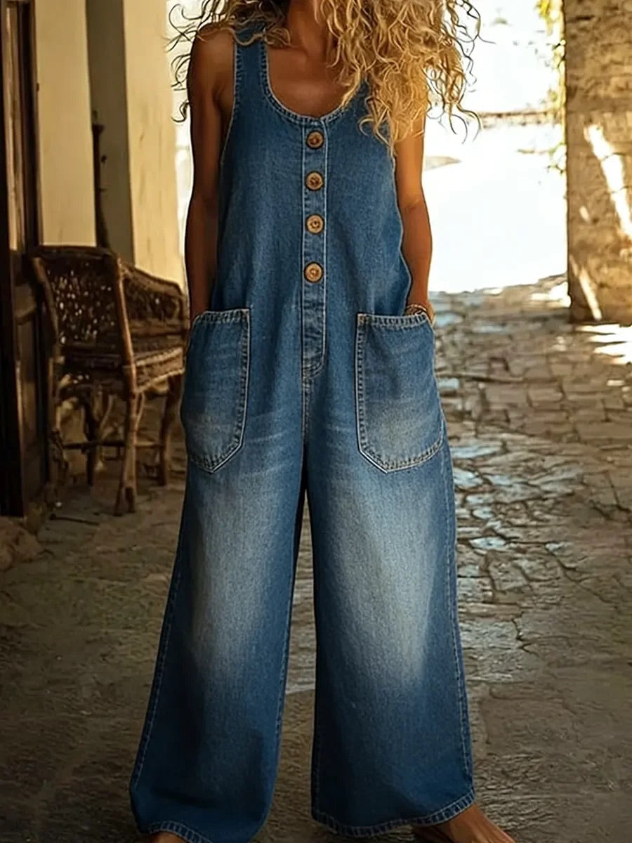Saylor | Vintage Denim Overalls