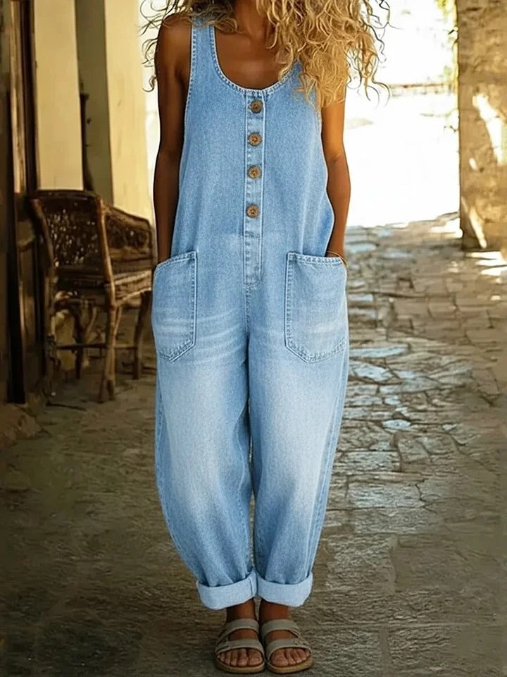 Saylor | Vintage Denim Overalls